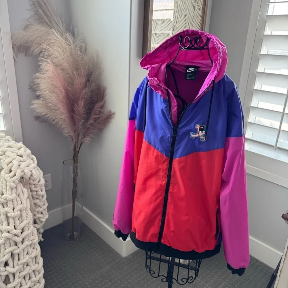 Mens Nike Colorblock Windbreaker Jacket